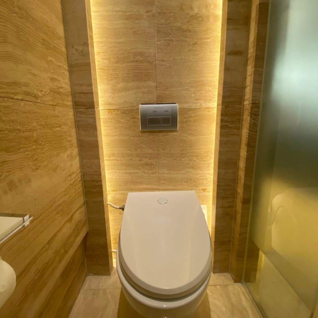 Japanese style toilet in Conrad Seoul room