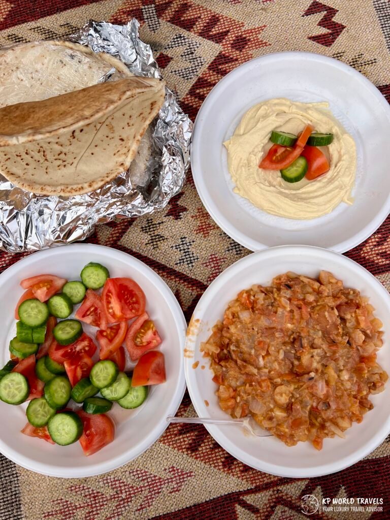 Planning a trip to Jordan wadi rum desert lunch