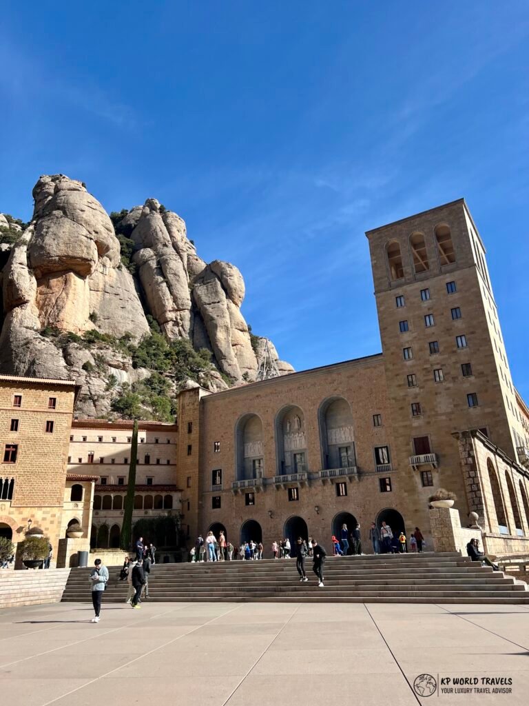 Montserrat village spending three days in barcelona