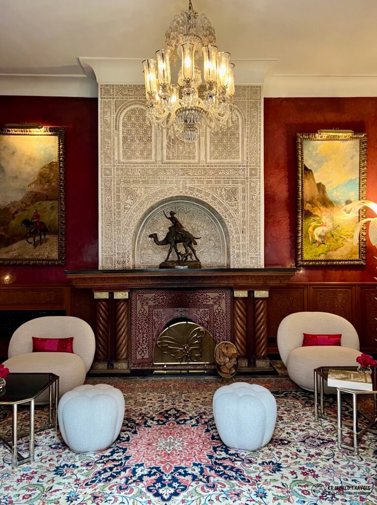 la sultana marrakech sitting area