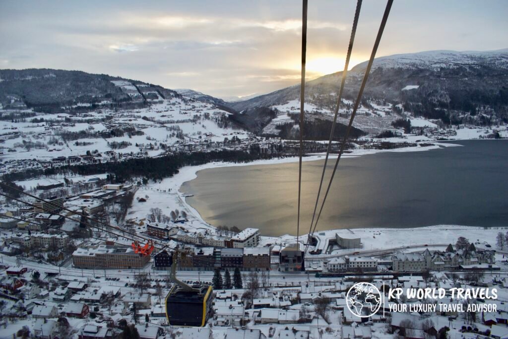 Voss Town Cable car - Road trip from Oslo to Bergen