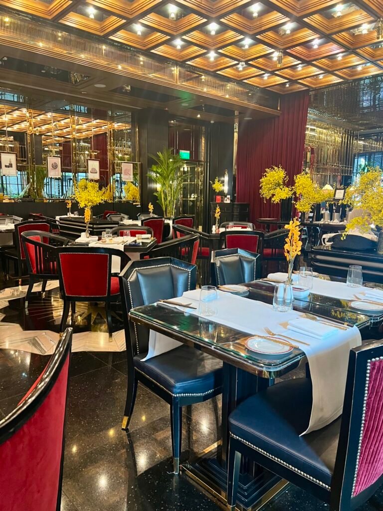 luxury trip to Vietnam Capella Hanoi breakfast area