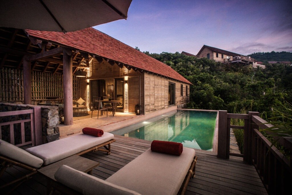 luxury trip to vietnam zanniers hotel bai san ho pool suite