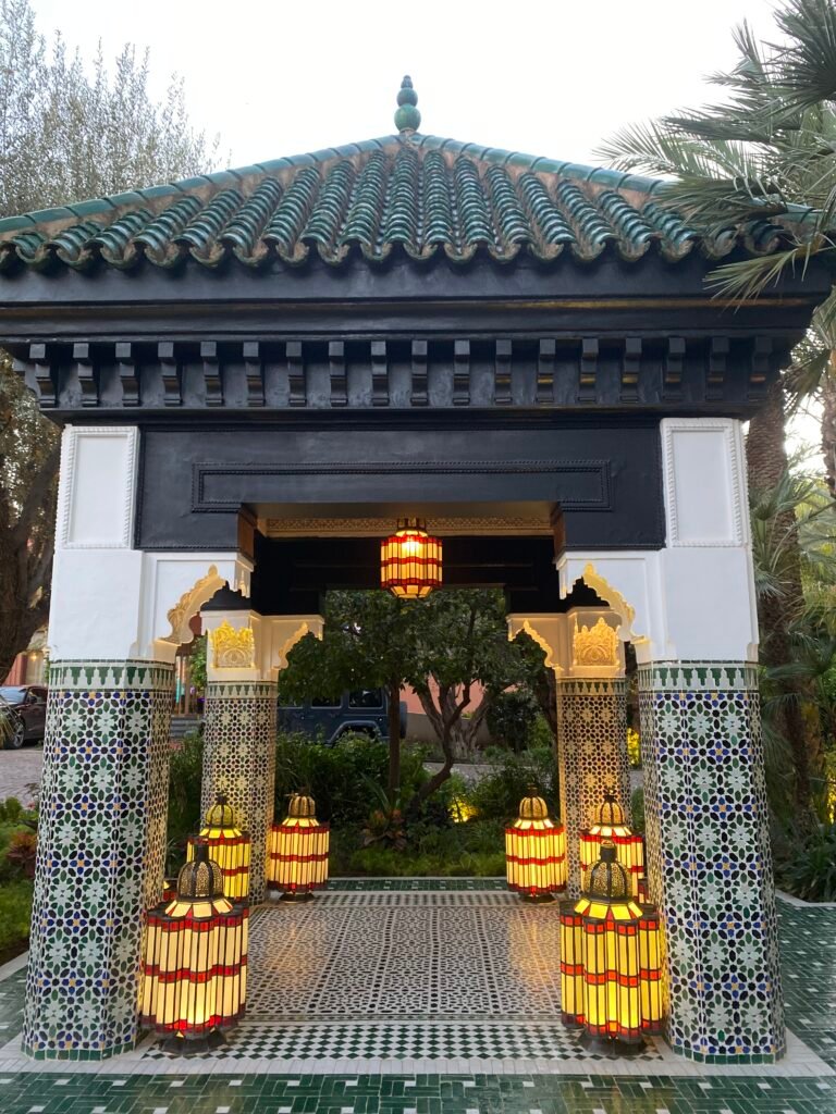 La Mamounia Entrance