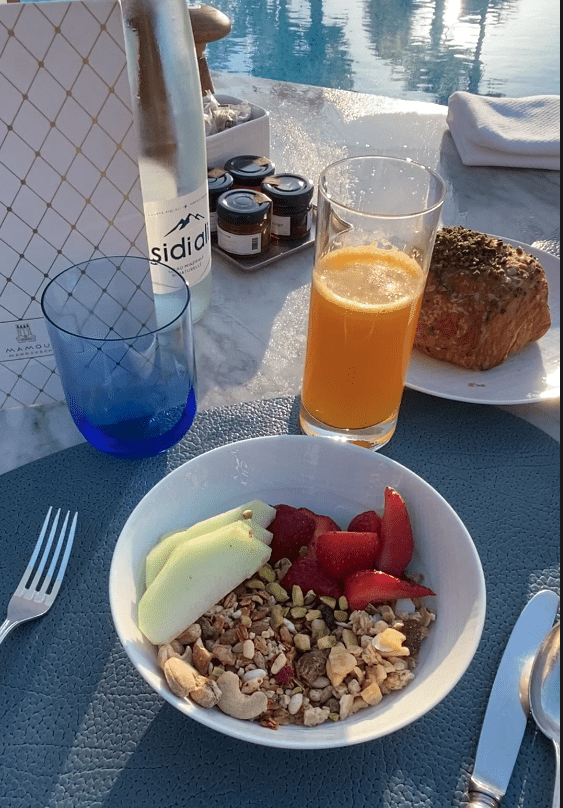 La Mamounia Breakfast