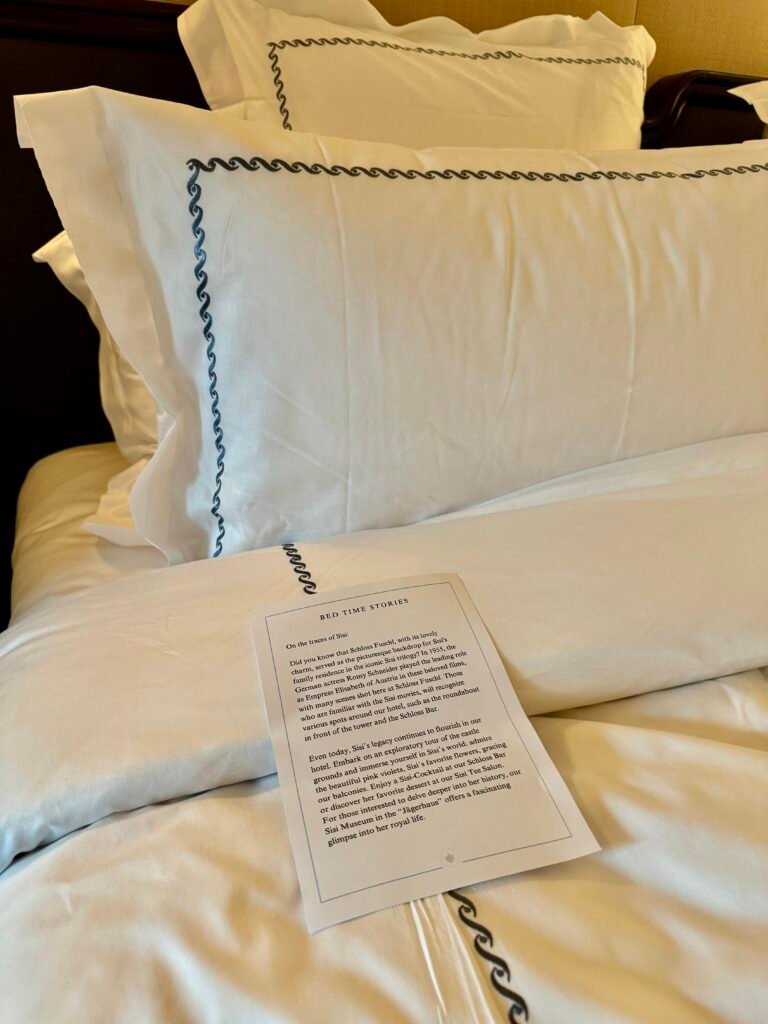 Rosewood Schloss Fuschl Turndown Service