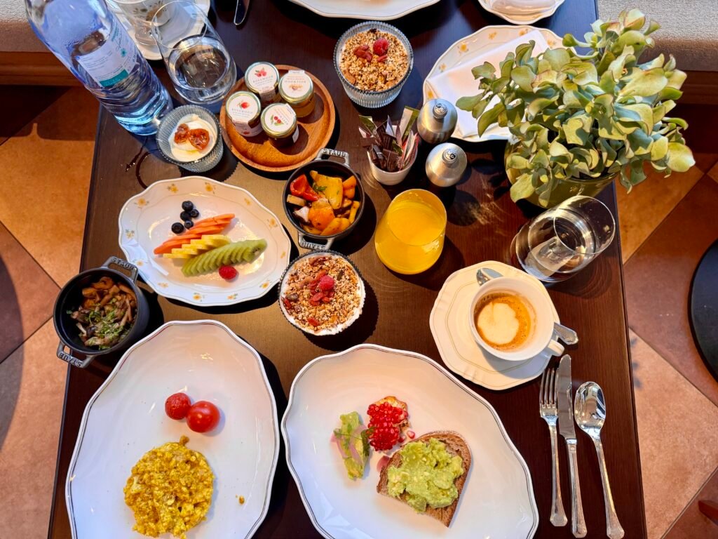 Rosewood Schloss Fuschl Breakfast