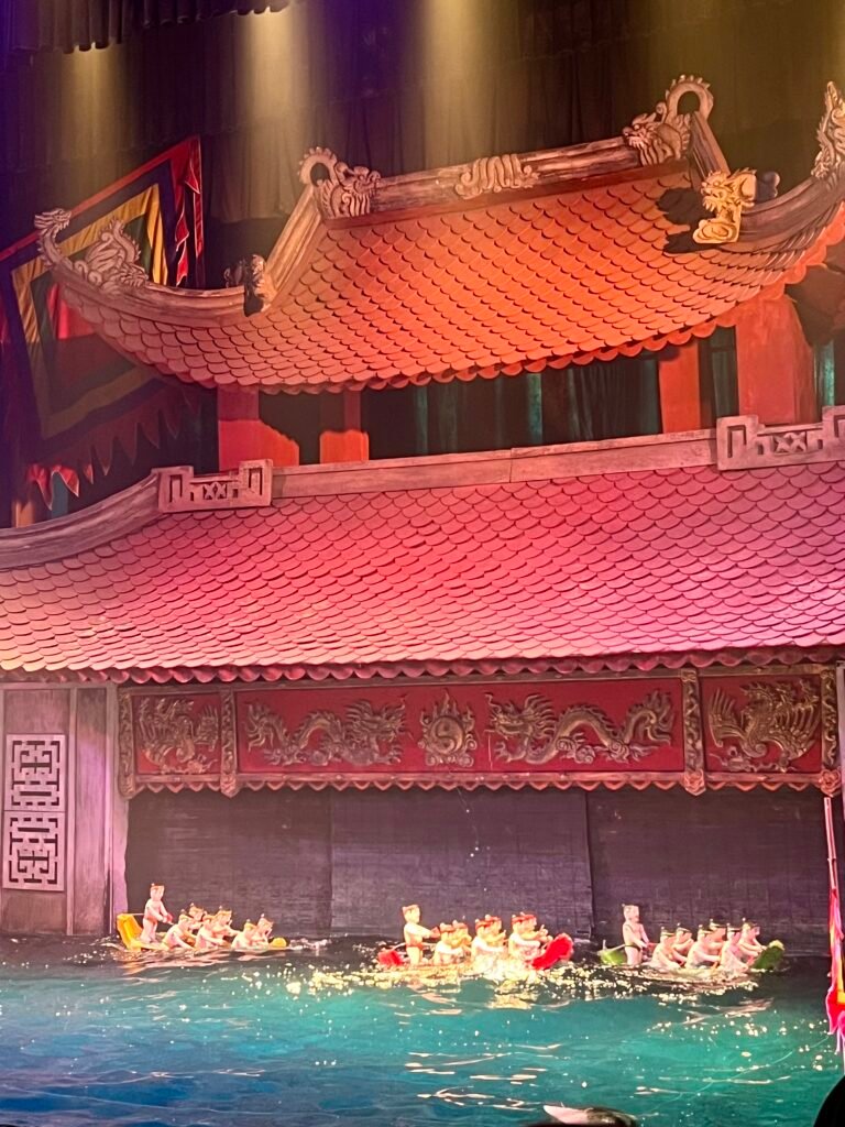 Things to do in Hanoi water puppet show