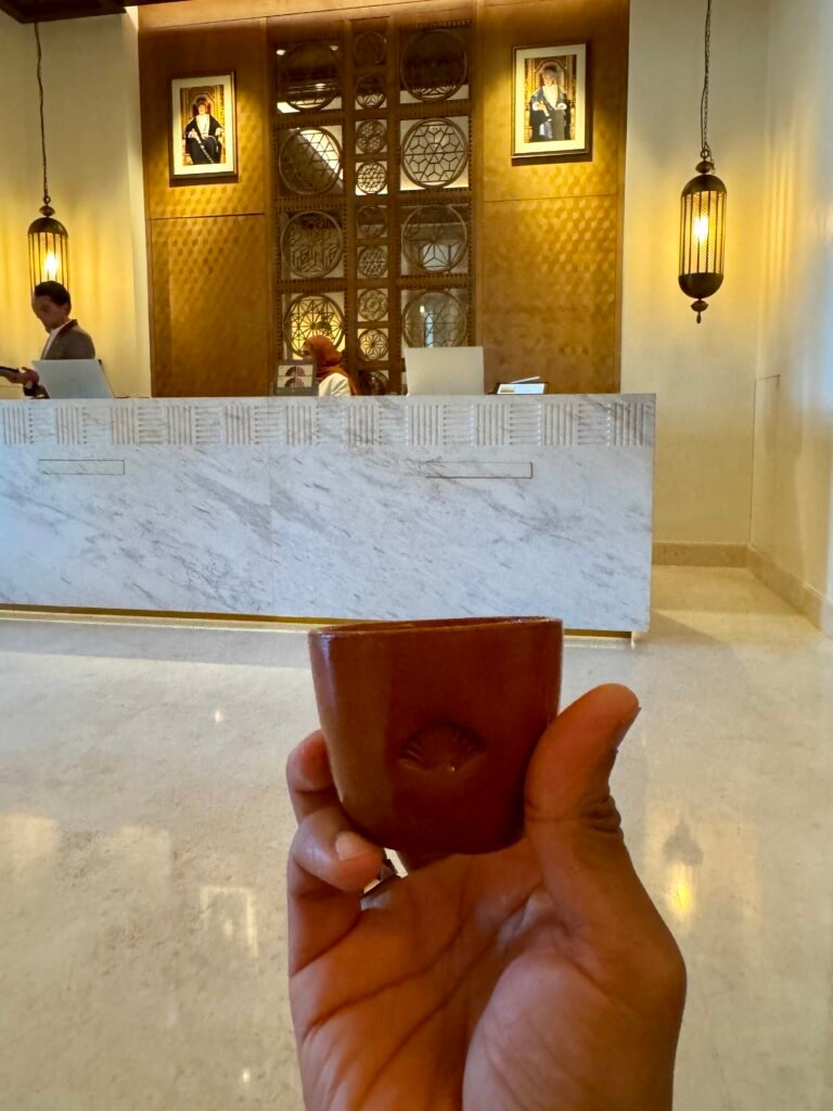 Mandarin Oriental Muscat check-in