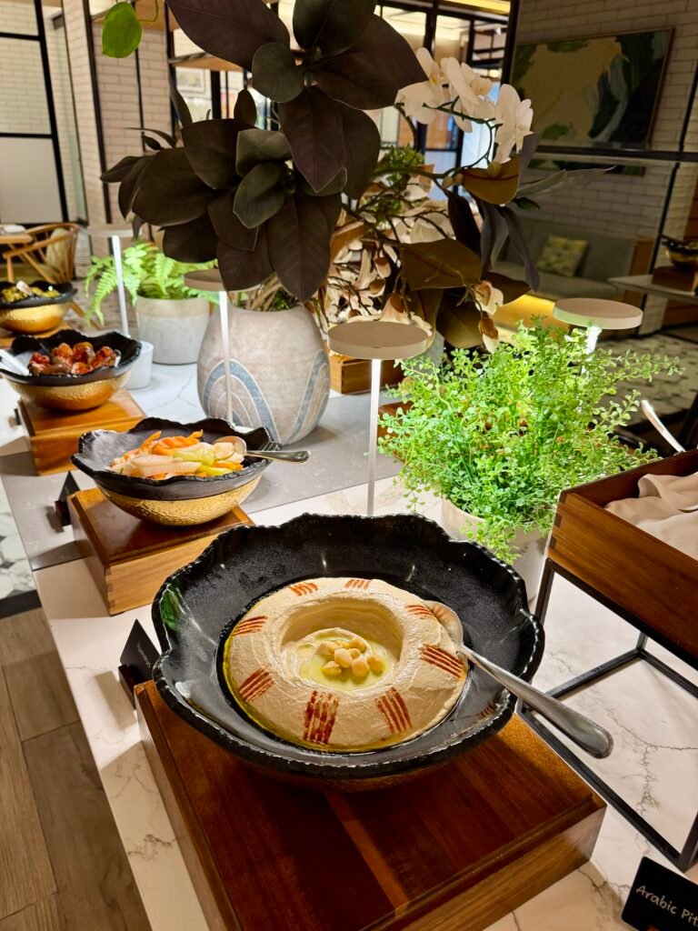 Mandarin Oriental Muscat breakfast