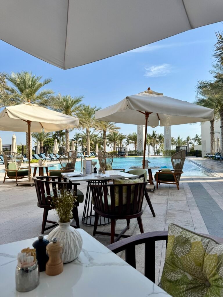 Mandarin Oriental Muscat breakfast