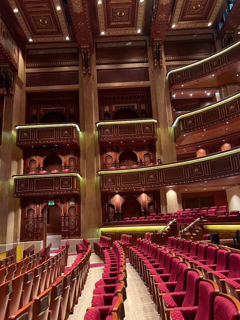 things to do in muscat - royal opera house