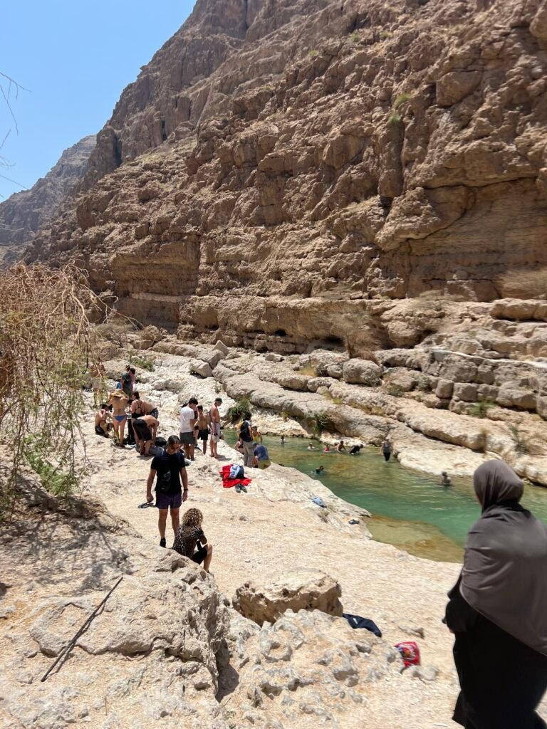things to do in muscat - wadi shab
