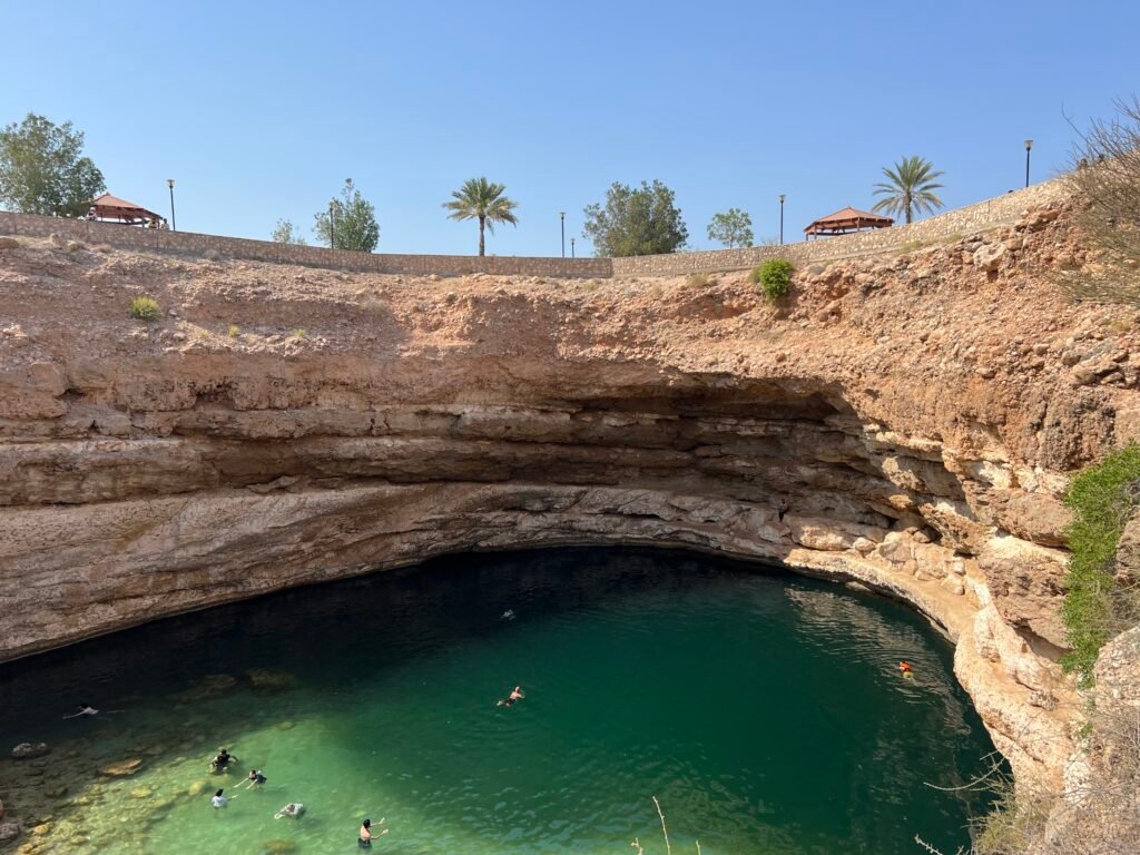 things to do in muscat - bimmah sink hole