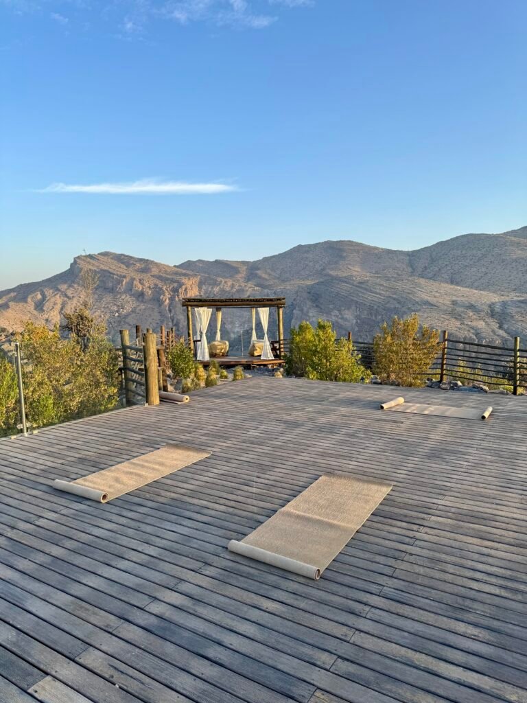 Alila Jabal Akhdar yoga