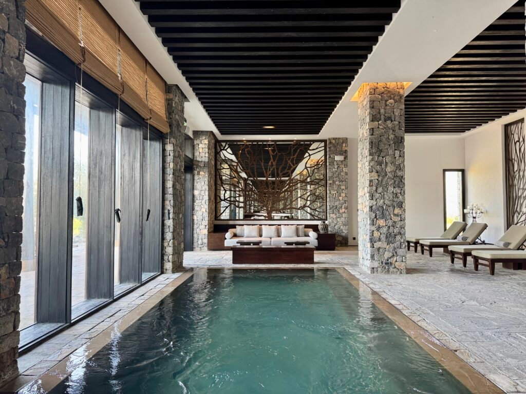 Alila Jabal Akhdar indoor pool