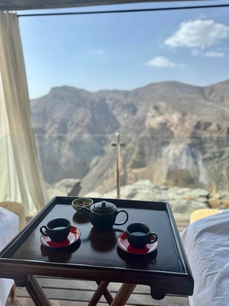 Alila Jabal Akhdar mountain view spa