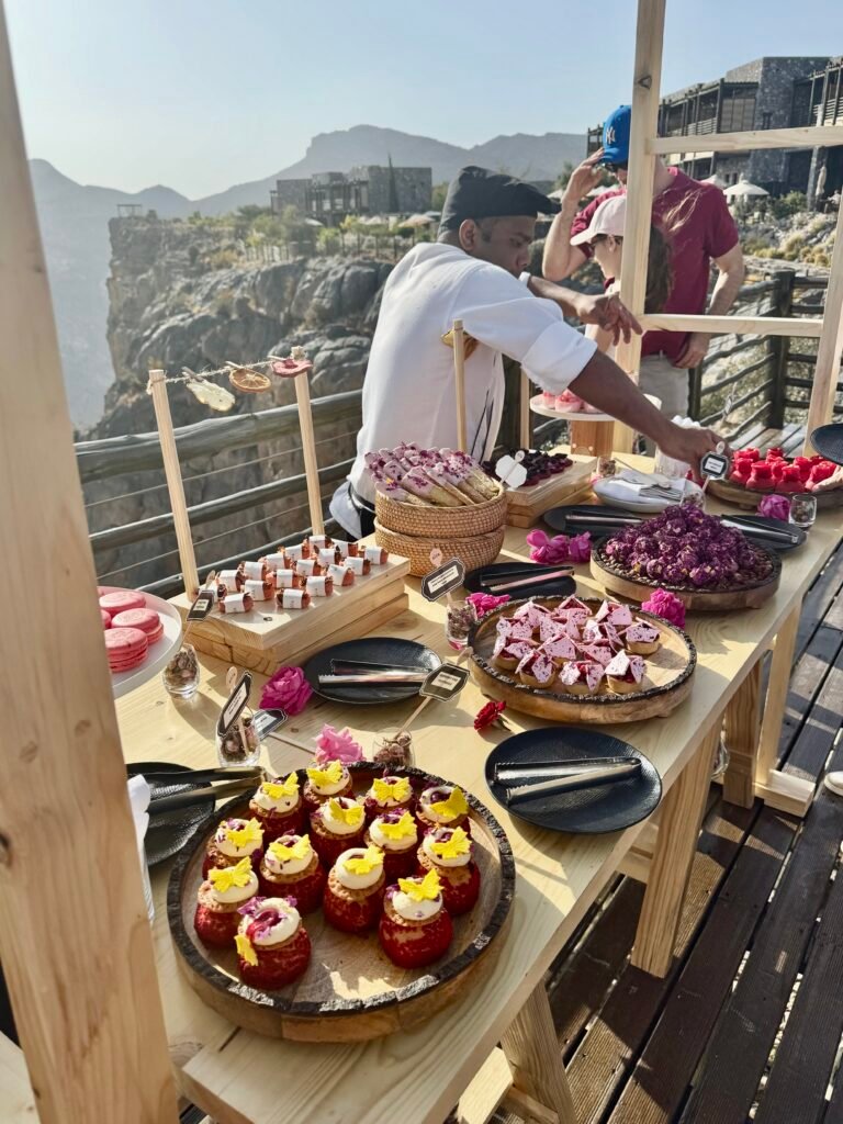 Alila Jabal Akhdar rose celebration