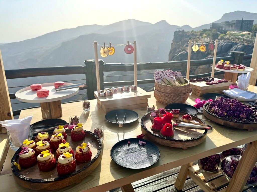 Alila Jabal Akhdar rose celebration