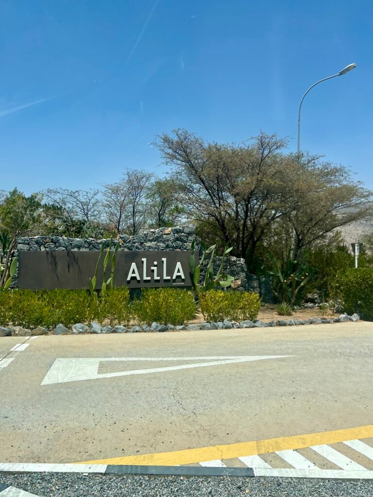 Alila Jabal Akhdar entrance