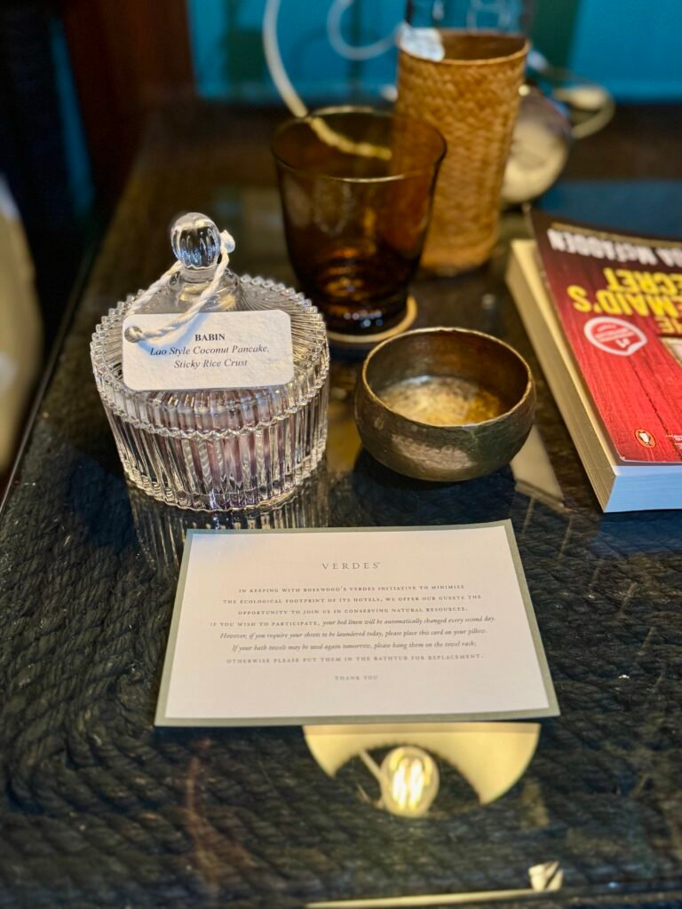 Rosewood Luang Prabang Turndown service