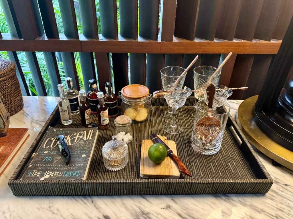 Rosewood Luang Prabang Mini Bar