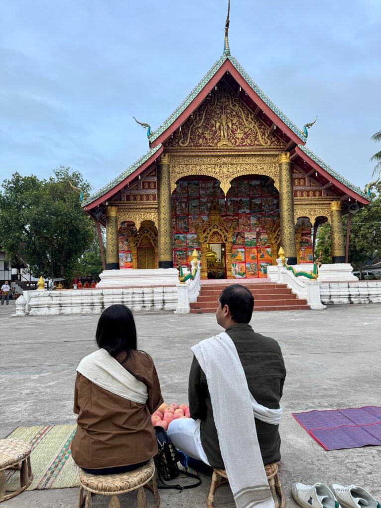 Rosewood Luang Prabang Alms Giving