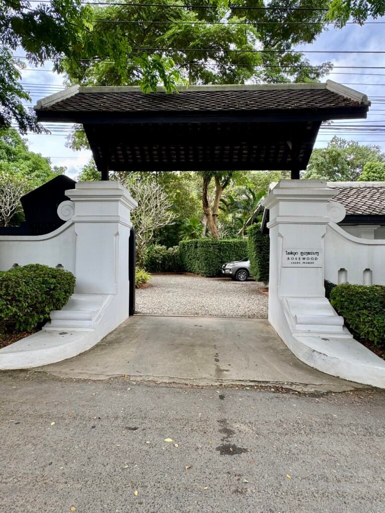Rosewood Luang Prabang Entrance