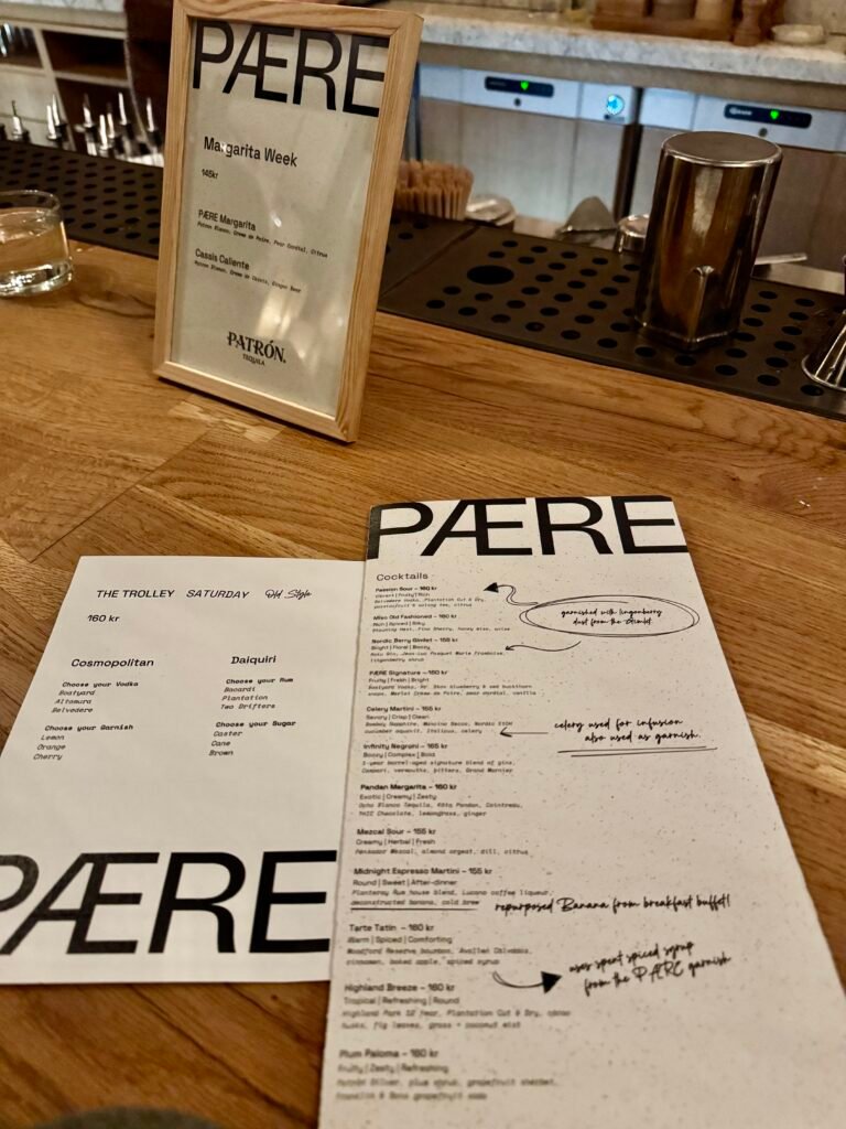 1 hotel copenhagen paere bar